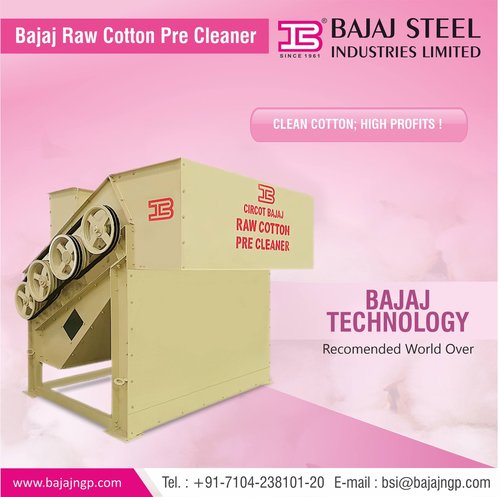 Raw Cotton Pre Cleaner
