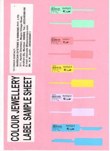 Colour Jewellery Tag 