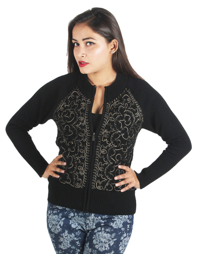 Pullover - Wool Blend Size S-XL Black | Soft Fabric Stylish Design Comfortable Fit Durable Material Warmth