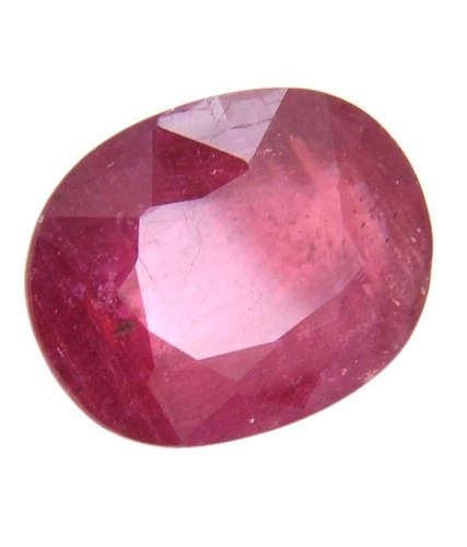 Certified Oval Mixed Cut Natural Ruby Gemstone