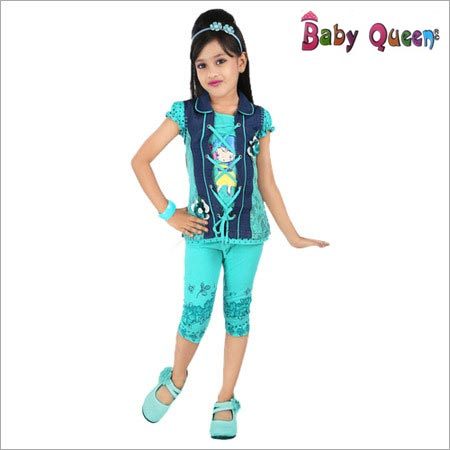 Girls Fancy Top with Leggings
