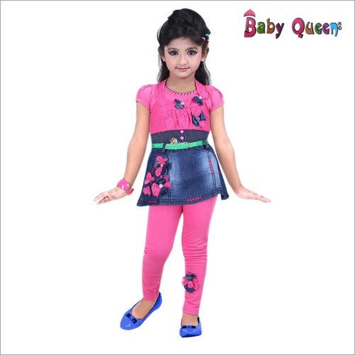 Girls Fancy Top with Leggings