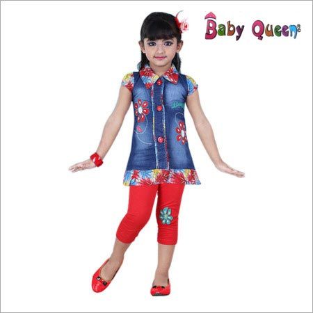 Girls Fancy Top and Leggings