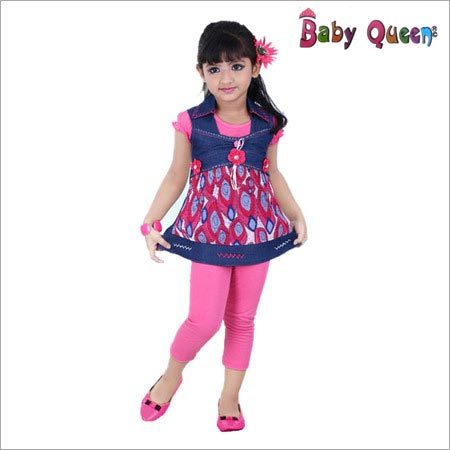 Girls Fancy Top with Leggings