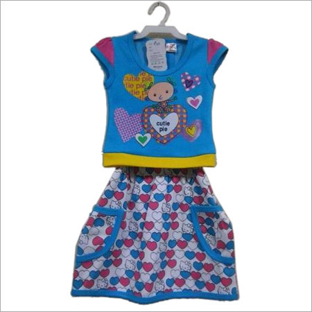 Girls Hosiery Skirt Top