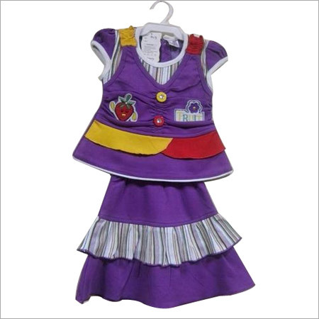 Girls Hosiery Skirt Top