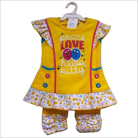 Printed Hosiery Top with Leggings