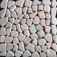 Pink Marble Pebbles - 10-25 Mm Size, Light Pink Color | Durable, Smooth Finish, Lightweight, Crack Resistant