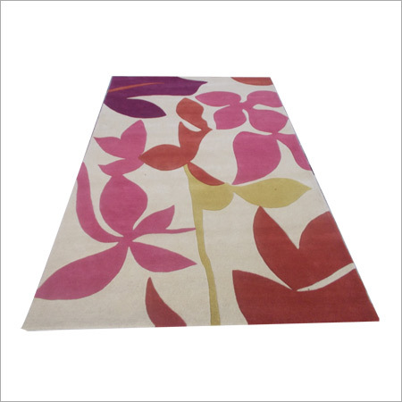 Multi Colored Handloom Carpet