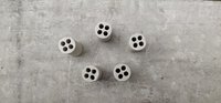 Four Hole Ceramic Sleeves
