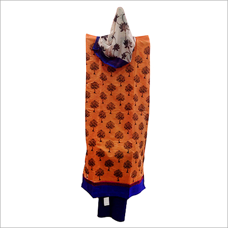 Brown And Blue Fancy Salwar Suits