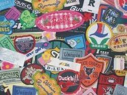 Woven Badges - Plastic Material 3D Design | Paint Decoration Unique Badge Type
