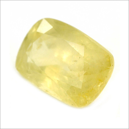 4.60 Cts Natural Yellow Sapphire Gemstone