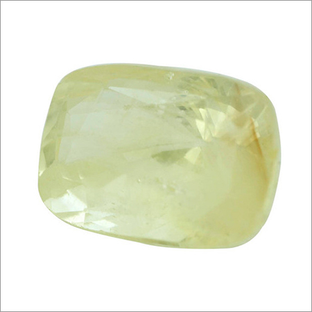 6.21 Ct Natural Yellow Sapphire Gemstones
