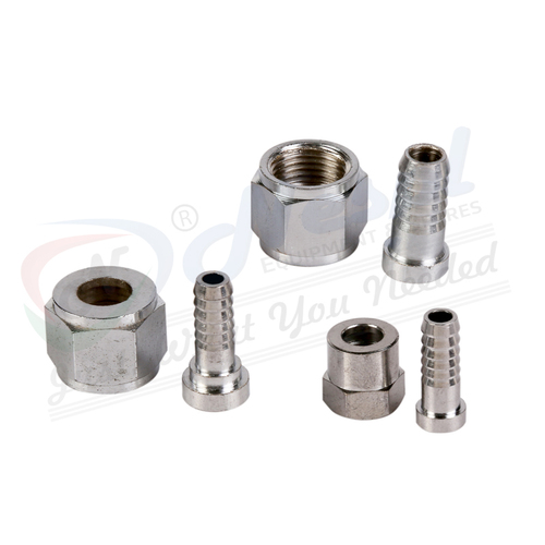 Nut Nipple 3/8'' x 1/4'' -Soda Machine Part Nut Nipple 3/8'' x 1/4'' -Soda Machine Part