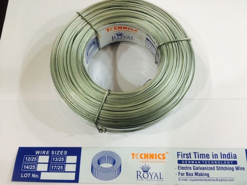 Electro Galvanized Stitching Wire