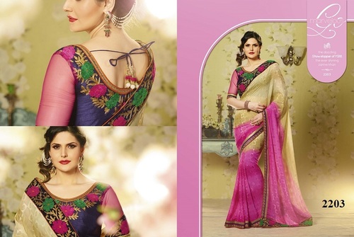 Designer Heavy Embroidered Sarees