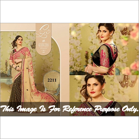 Designer Heavy Embroidered Sarees - Raw Silk, 5.5 Meters, Pink | Hand Embroidery, Stylish Blouse, Elegant Design