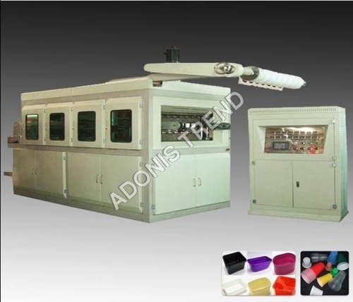 Grey Plastic Cup Thermoforming Machine