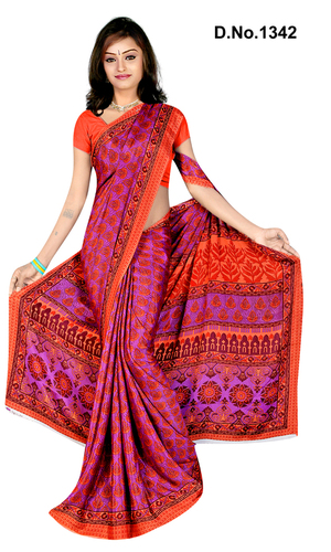 Designer Border Sarees - Silk 5.5 Meters