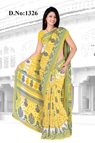 Mullti Color Printed Sarees