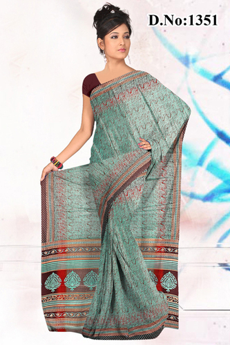 Designer Printed Saree