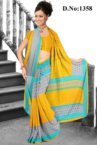 Indian Printed Sarees