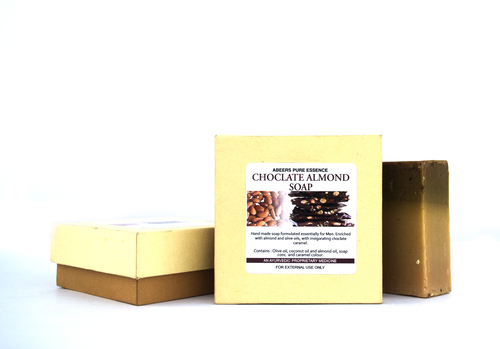 KHADI CHOCOLATE WITH ALMOND SOAP