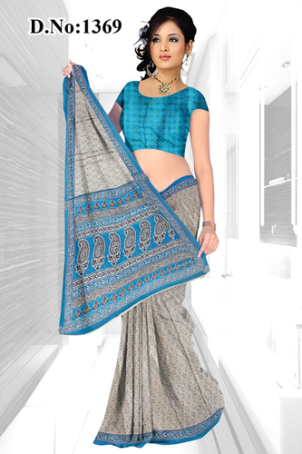 Printed Synthetic Sarees