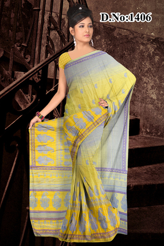 Printed Georgette Sarees