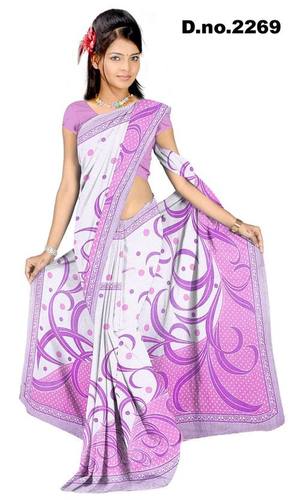 Beautiful Ladies Chiffon Saree