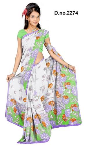 Traditional Saree - Cotton Silk