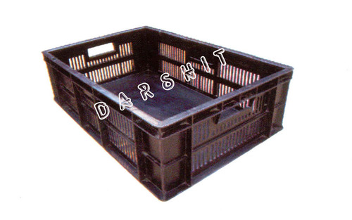 Supreme Side Perforated Bottom Closed Crate Application: Storage And Handling