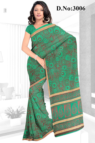 Traditional Georgette Saree