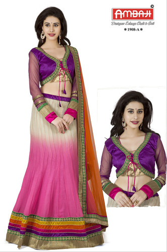 Designer Red Lehenga