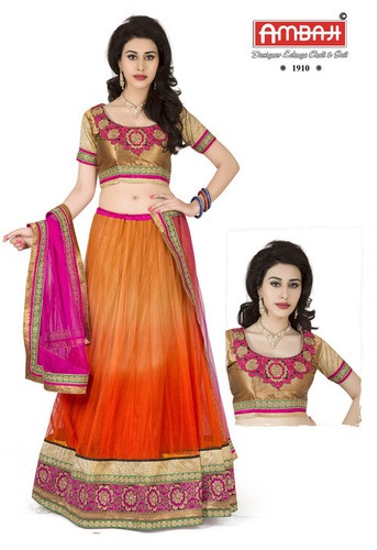 Designer Floral Print Lehenga