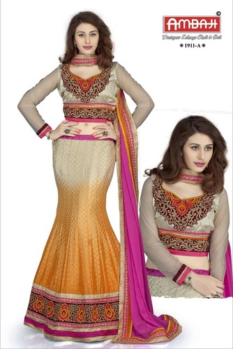 Green Designer Lehenga