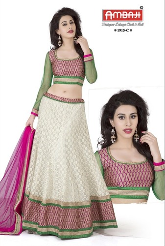 Embroidered Designer Lehenga Wear