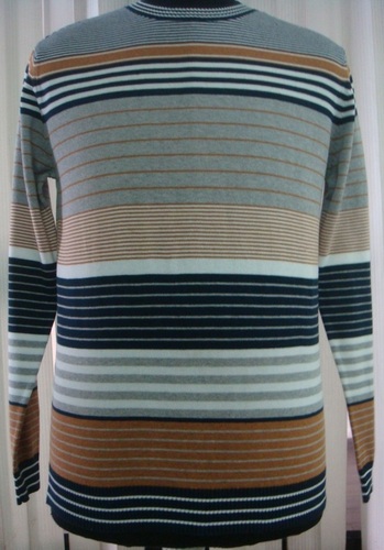 Mens Striped Sweater