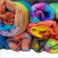 Dyed Silk Fiber Sheet