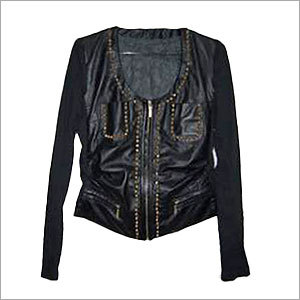Ladies Black Leather Jackets