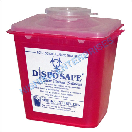 Medical Sharps Containers By NISHIKA ENTERPRISES