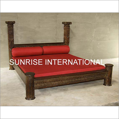 Indian Traditional Bed Indoor Furniture