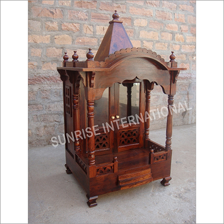 Wooden Pooja Temple