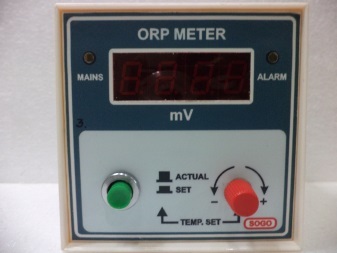 Cream And Blue Orp Alarm Generator