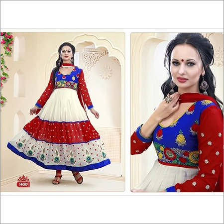 Designer Heavy Embroidered Anarkali Suit