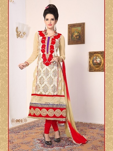 Designer Embroidered Salwar Kameez