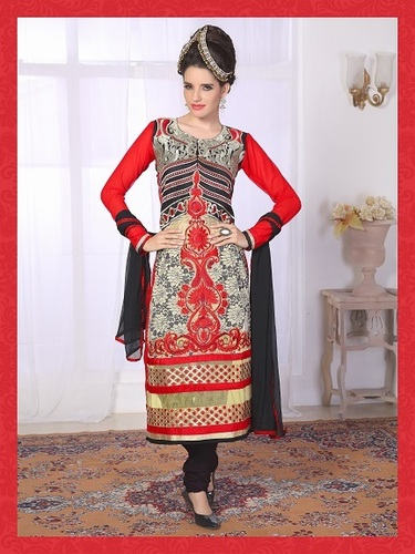 Designer Embroidered Salwar Kameez
