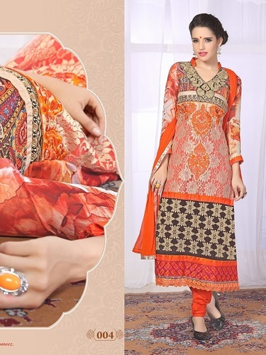 Designer Embroidered Salwar Kameez
