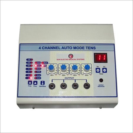 Portable 4 Channel Auto Mode Tens Unit